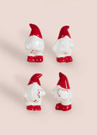 Dekoratif Askılı Biblo 4Lü Set 4X4X7 Cm