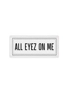 Dikdörtgen Servis Tabağı All Eyez On Me - 35X16 Cm