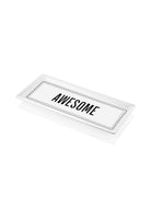Dikdörtgen Servis Tabağı Awesome - 35 X 16 Cm
