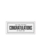 Dikdörtgen Servis Tabağı Congratulations 35X16 Cm