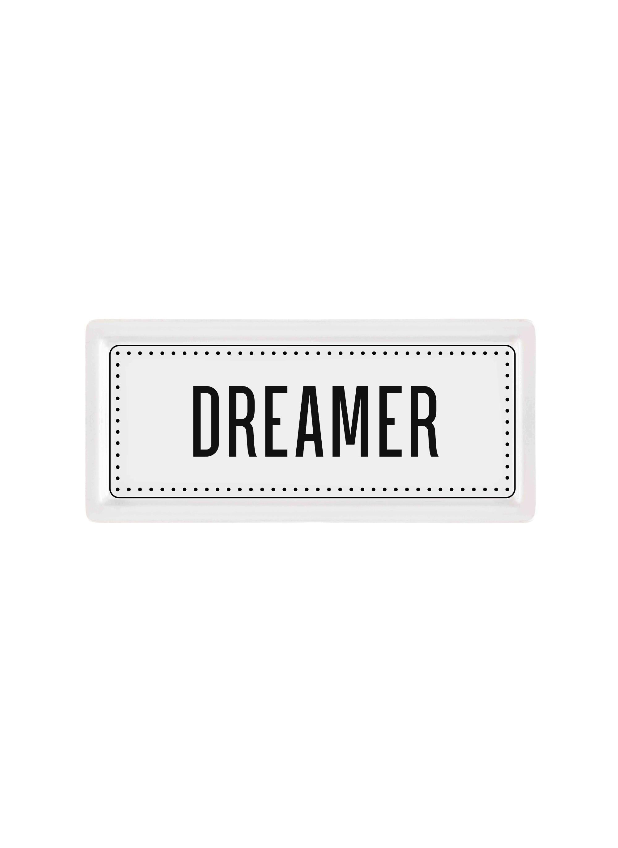 Dikdörtgen Servis Tabağı Dreamer - 35 X 16 Cm