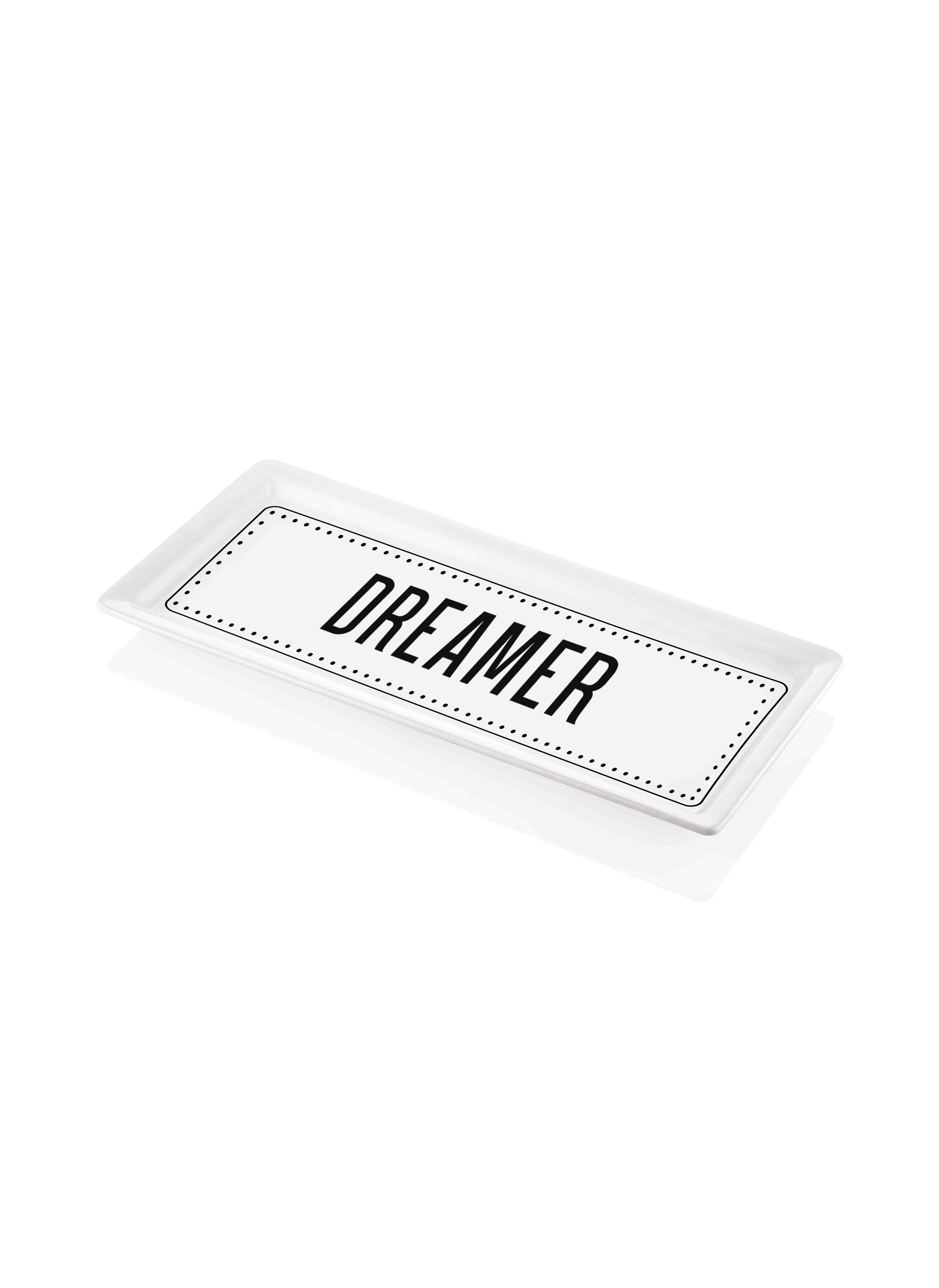 Dikdörtgen Servis Tabağı Dreamer - 35 X 16 Cm
