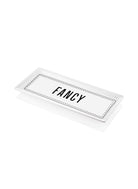Dikdörtgen Servis Tabağı Fancy - 35 X 16 Cm