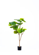 Ficus Umbellata Yapay Ağaç Yeşil 4 Dallı 120 Cm