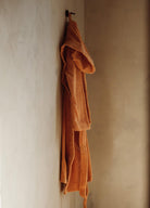 Fine Cotton Terracotta Bornoz Small Medium