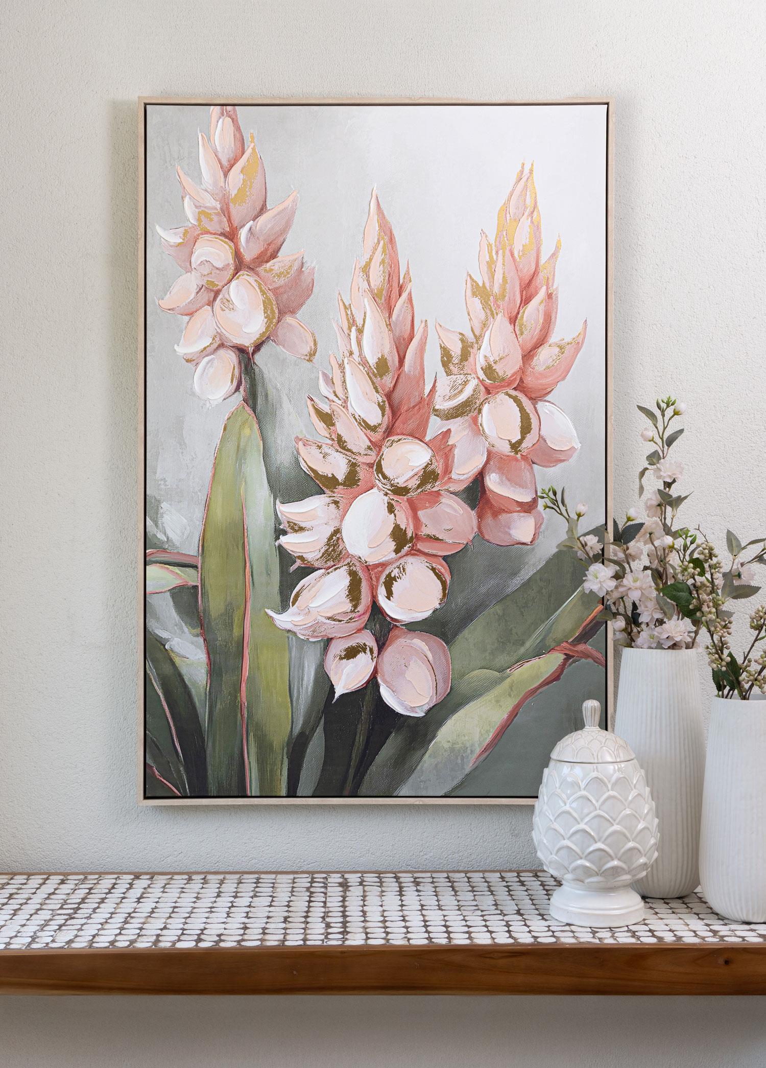 Floral Kanvas Tablo 80X120 Cm Tbl0087