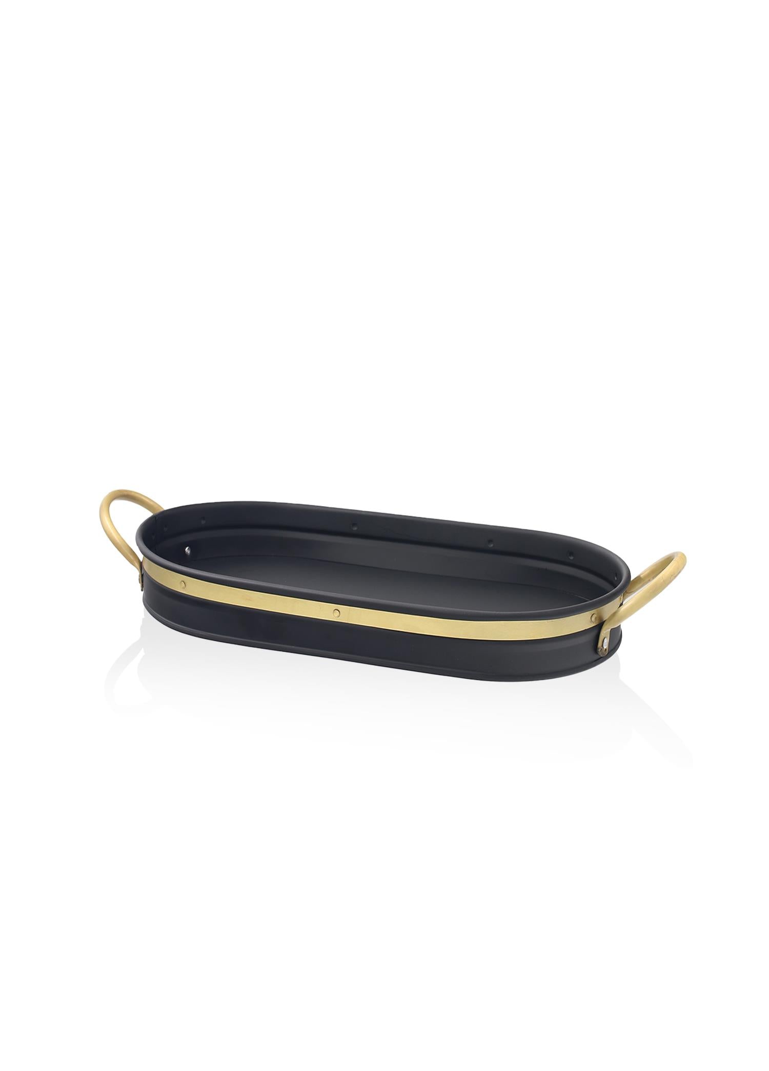 Galvin Tepsi Siyah 65X33 Cm