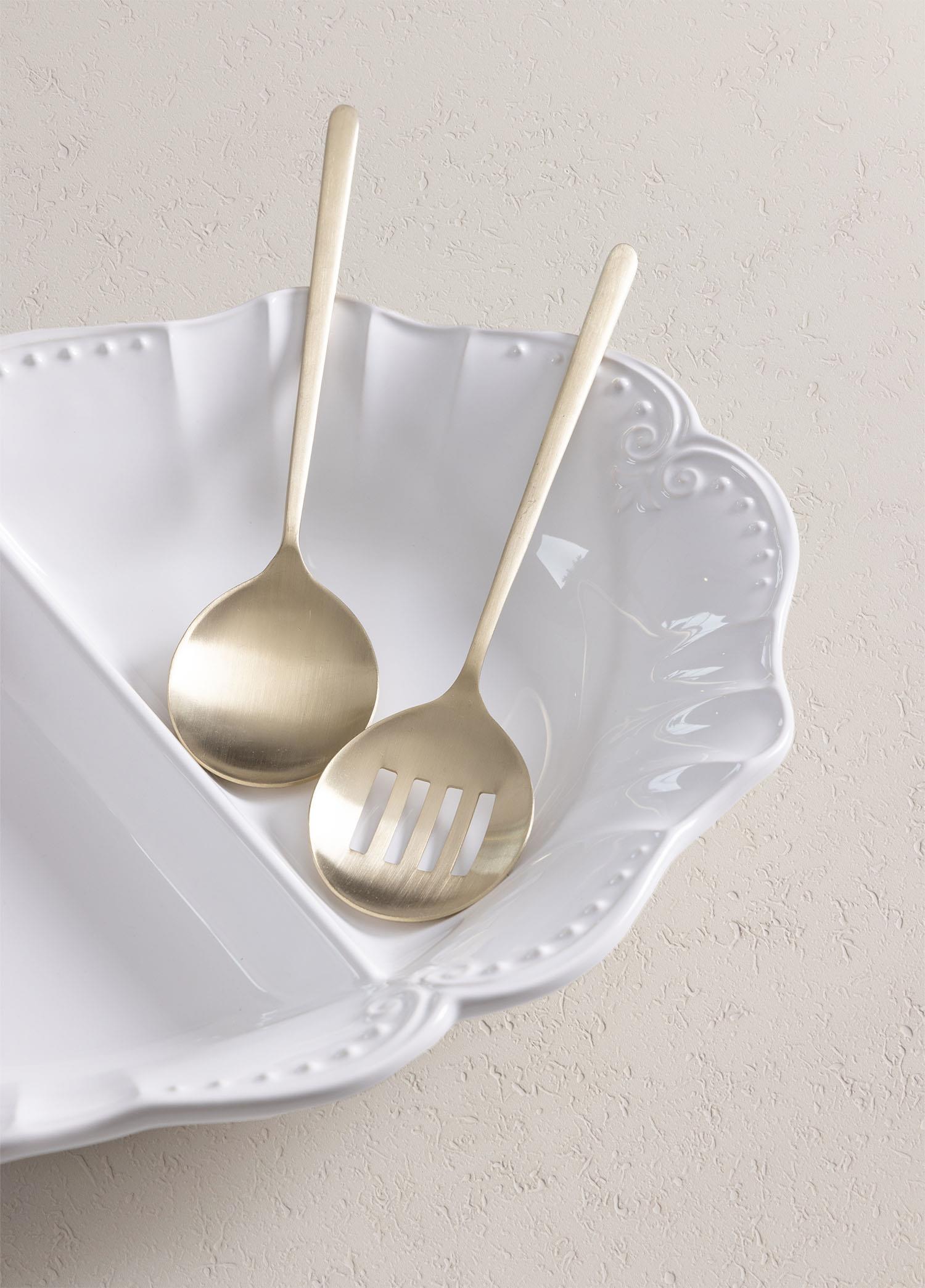 Giallo Servis Seti Şampanya Gold 2 Parça