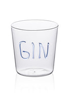 Cam Su Bardaği Mavi 320 Ml Cin