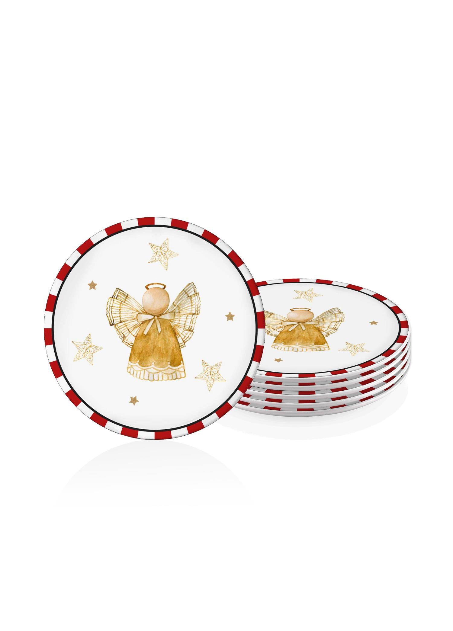 Globe Pasta Tabağı 6 Lı Set 19 Cm New029