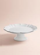 Grande Pasta Kek Standı Beyaz 32X12 Cm Grd0011