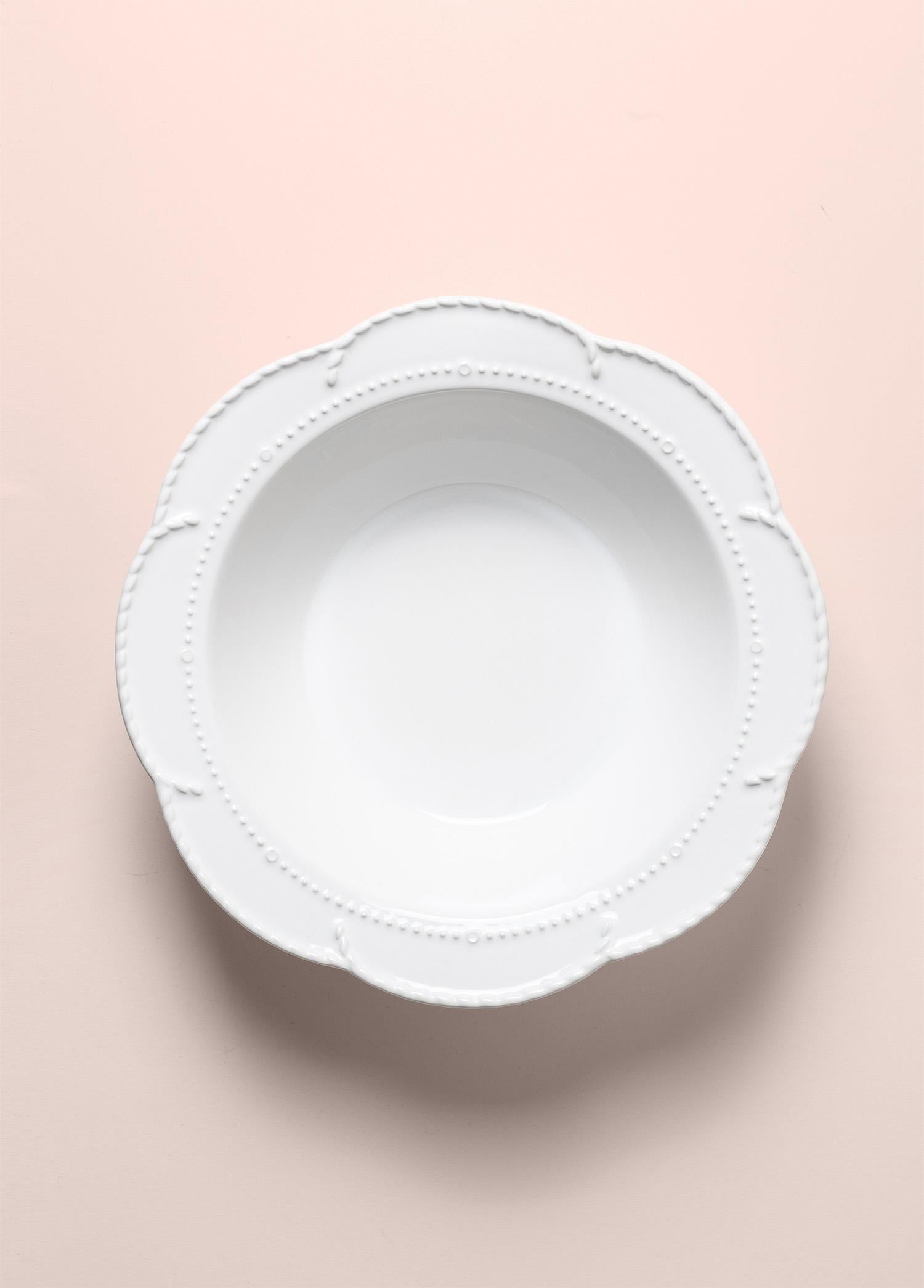 Grande Salata Kasesi Beyaz 31X9 Cm Grd0015