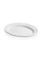 Grande Servis Tabağı Beyaz 41X31 Cm Grd0012
