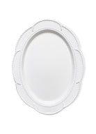 Grande Servis Tabağı Beyaz 41X31 Cm Grd0012