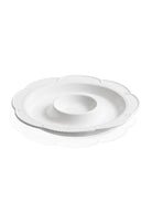 Grande Servis Tabağı Bölmeli Beyaz 39 Cm Grd0013