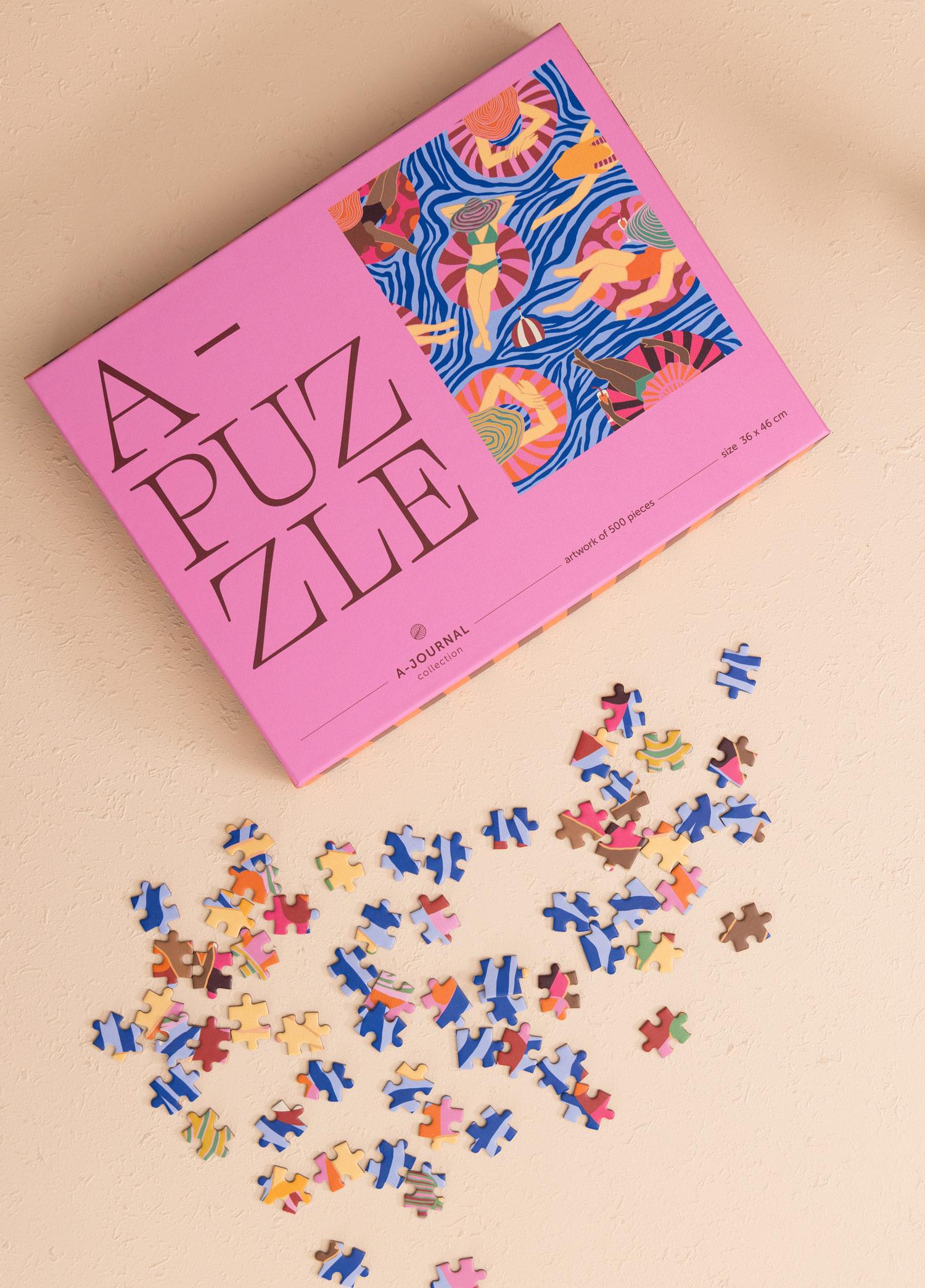 Havuz Partisi Temalı Puzzle