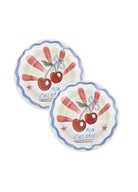 Italian Summer Yemek Tabağı 2 Li Set 22 Cm