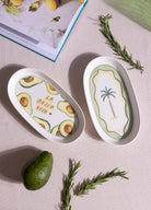 Italian Summer Oval Servis Tabağı 2Li 23 Cm