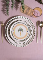 Italian Summer Pasta Tabağı 6Lı Set 19 Cm