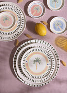 Italian Summer Pasta Tabağı 6Lı Set 19 Cm