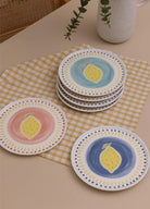 Italian Summer Pasta Tabağı 6Lı Set 19 Cm