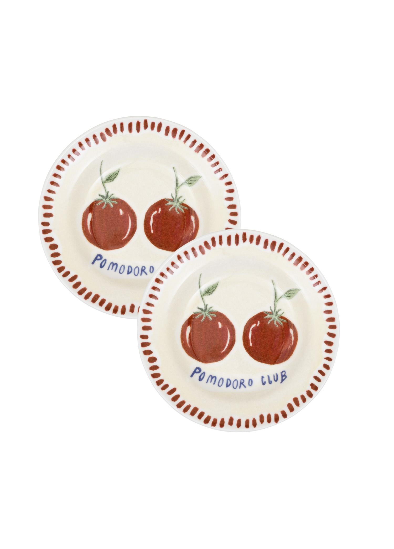 Italian Summer Yemek Tabağı 2Li Set 22 Cm