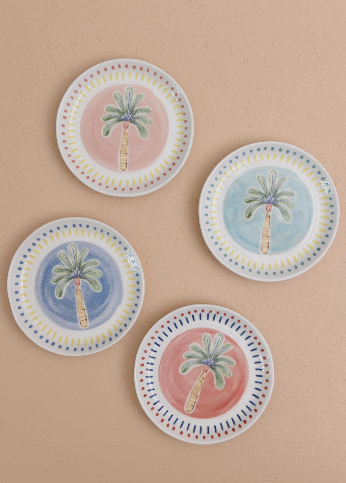 Italian Summer Sosluk Çerezlik 4Lü Set 10 Cm