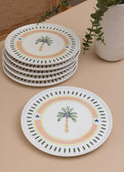 Italian Summer Servis Tabağı 6Lı Set 26 Cm