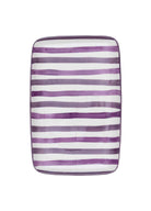 Joy Dikdörtgen Servis Tabağı Mor 33X21 Cm