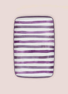 Joy Dikdörtgen Servis Tabağı Mor 33X21 Cm