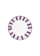 Joy Yemek Tabağı 6Lı Set Mor 20 Cm