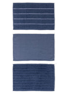 Kurulama Bezi 3Lü Mavi 30 X 50 Cm