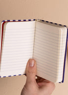 Lacivert Çizgili Defter 7 X 10 Cm