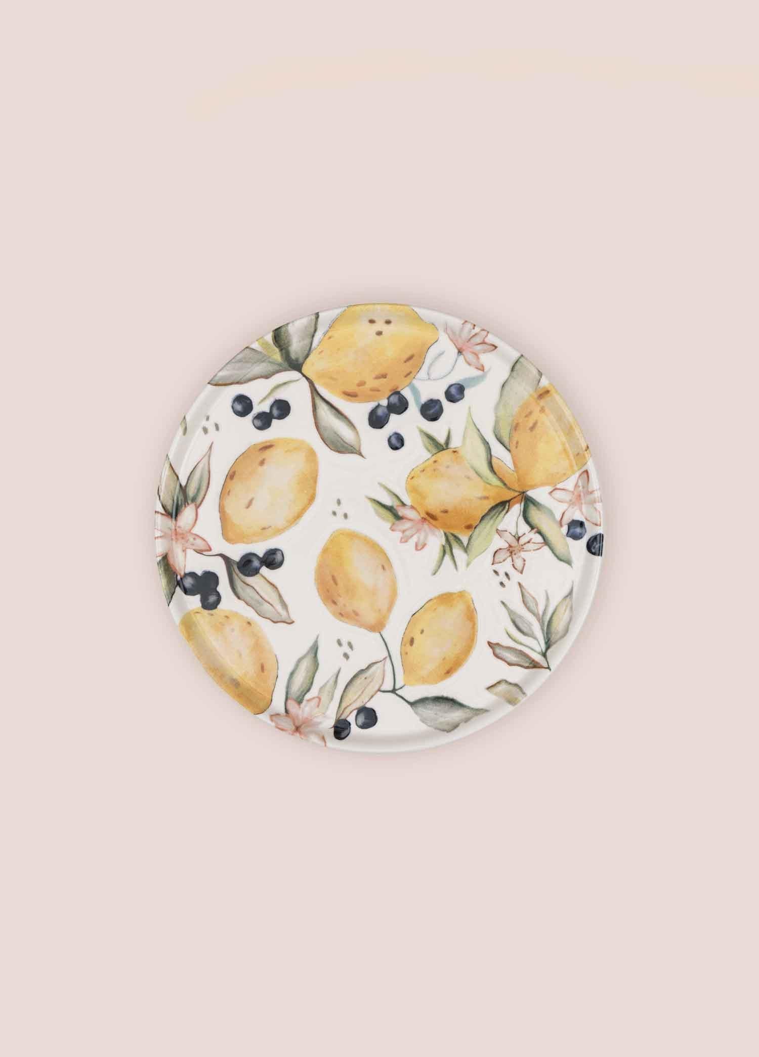 Limoncello Ayaklı Servis Tabağı 19 Cm