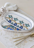 Limoncello Oval Servis Tabağı 2Li Set Gri 29 Cm