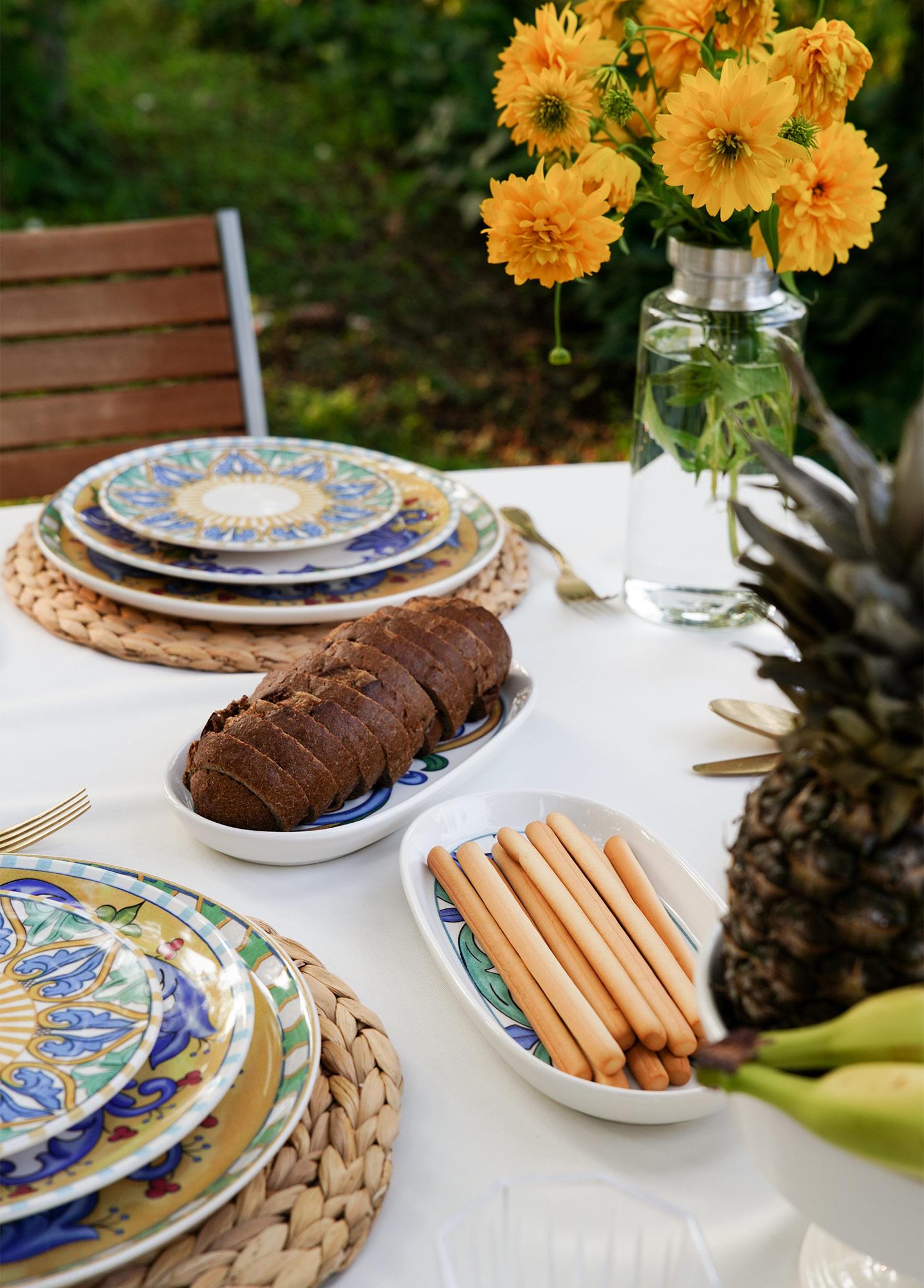 Limoncello Oval Servis Tabağı 2Li Set Gri 29 Cm