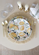 Limoncello Servis Tabağı 6Lı Set 26 Cm Lmn013