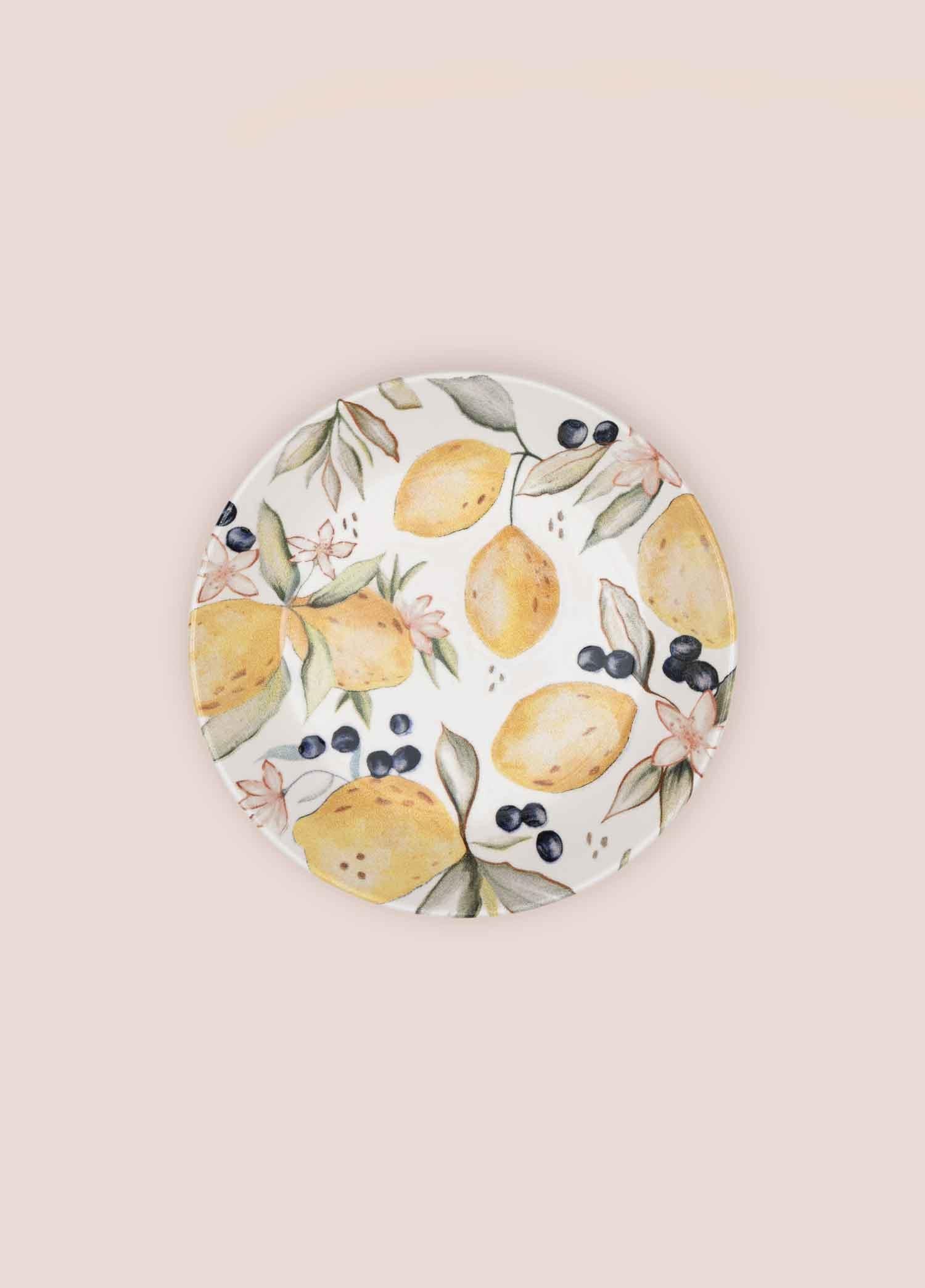 Limoncello Yemek Tabağı 6Lı Set 20 Cm