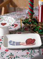Luv Dikdörtgen Servis Tabağı 31X20 Cm
