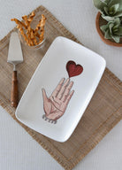 Luv Dikdörtgen Servis Tabağı 31X20 Cm