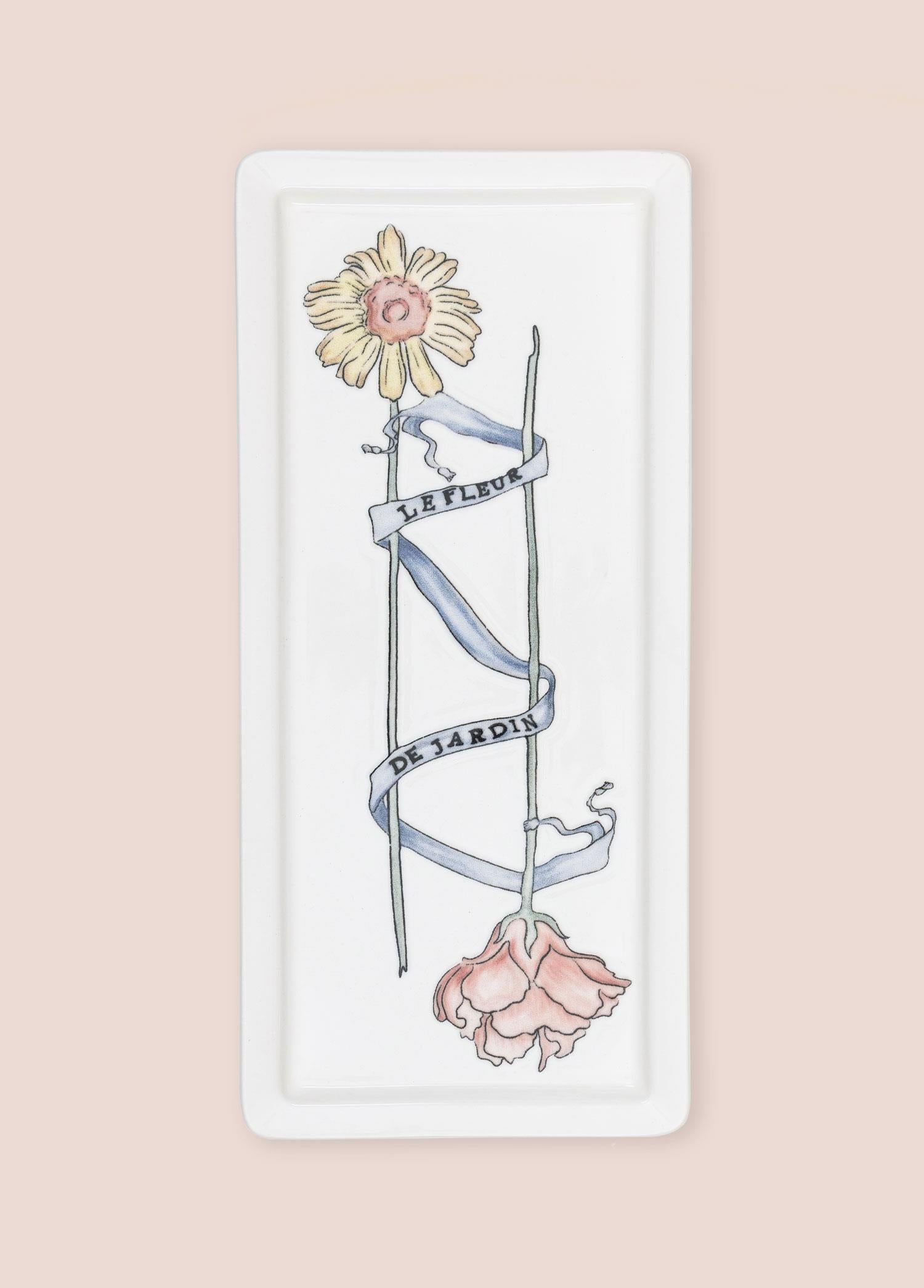 Luv Dikdörtgen Servis Tabağı 35X16 Cm