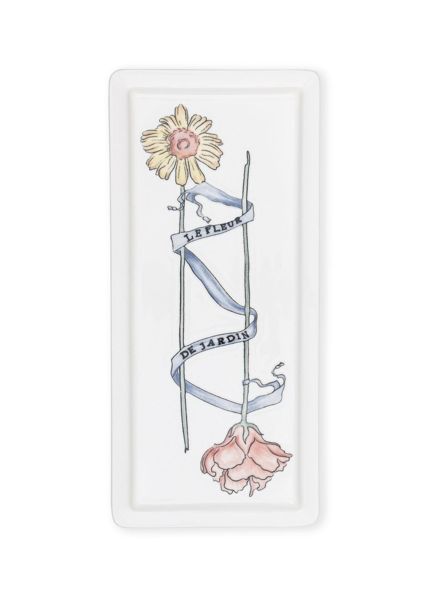 Luv Dikdörtgen Servis Tabağı 35X16 Cm