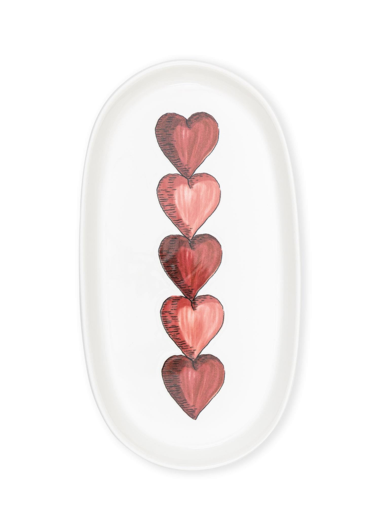 Luv Oval Servis Tabağı 2Li 29 Cm