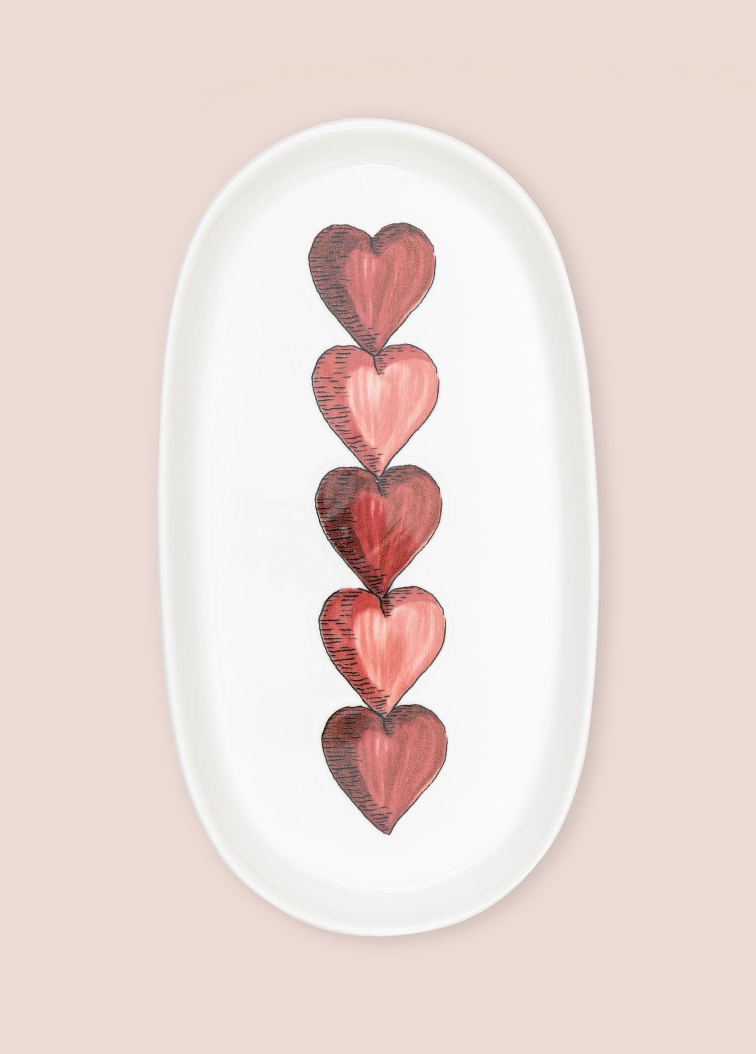 Luv Oval Servis Tabağı 2Li 29 Cm