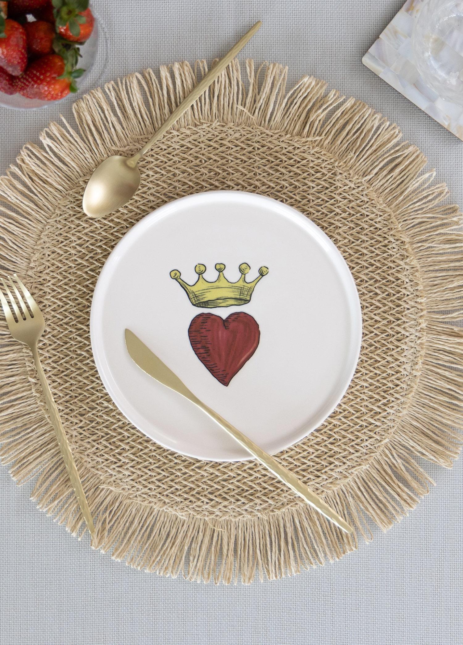 Luv Pasta Tabağı 6Lı Set 19 Cm
