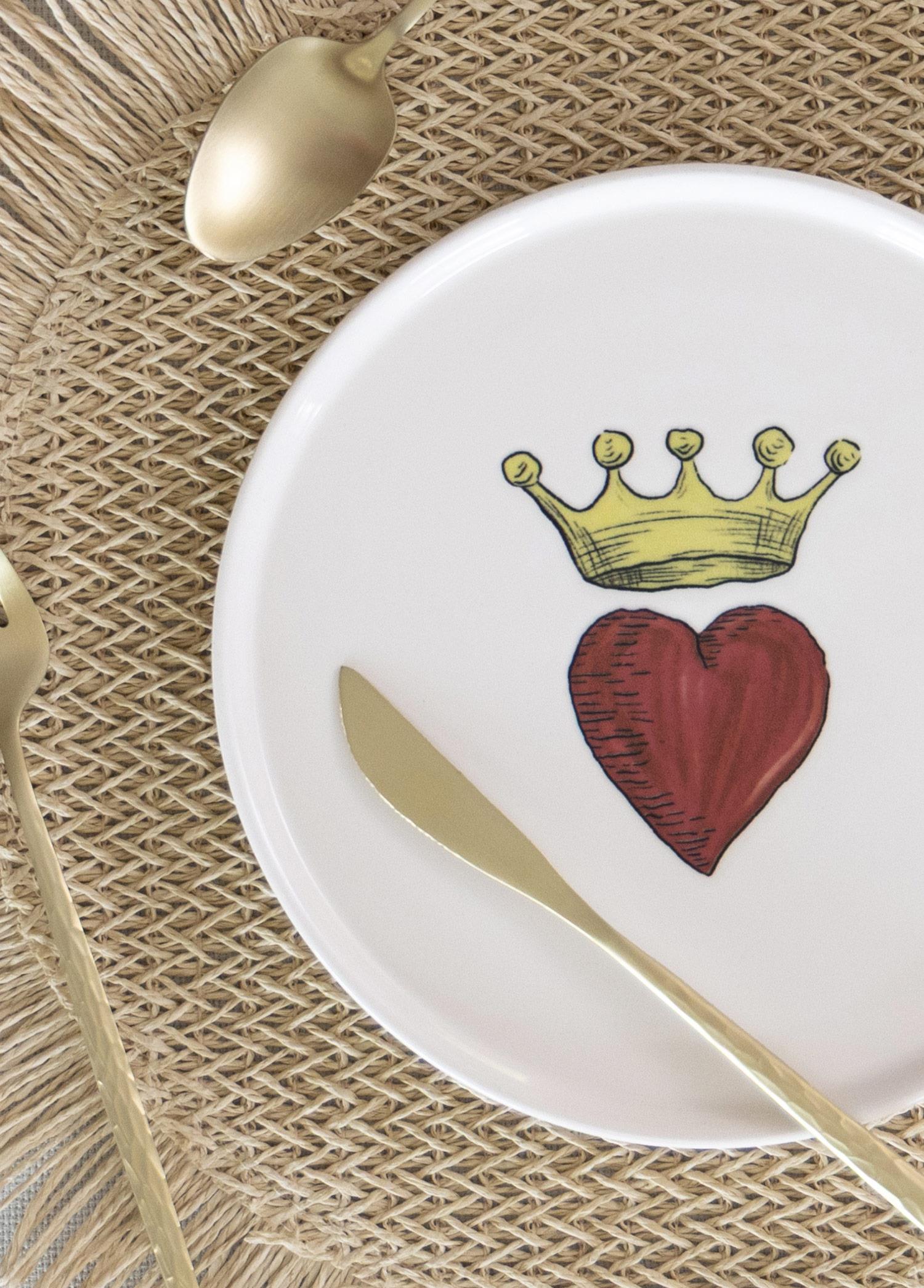Luv Pasta Tabağı 6Lı Set 19 Cm
