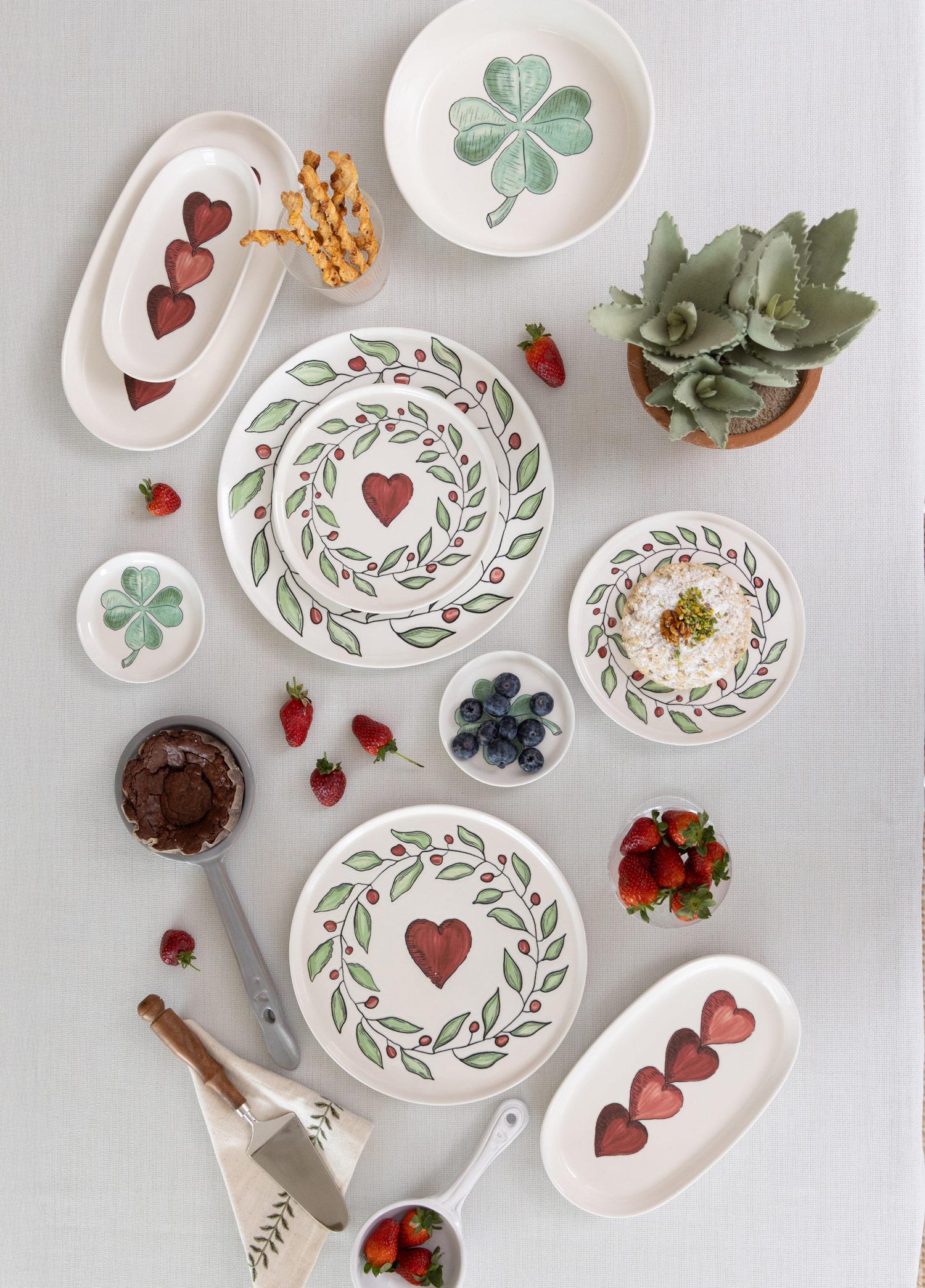 Luv Yemek Tabağı 6Lı Set 20 Cm