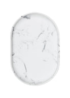 Marble Banyo Tepsisi Beyaz 30X20X3 Cm