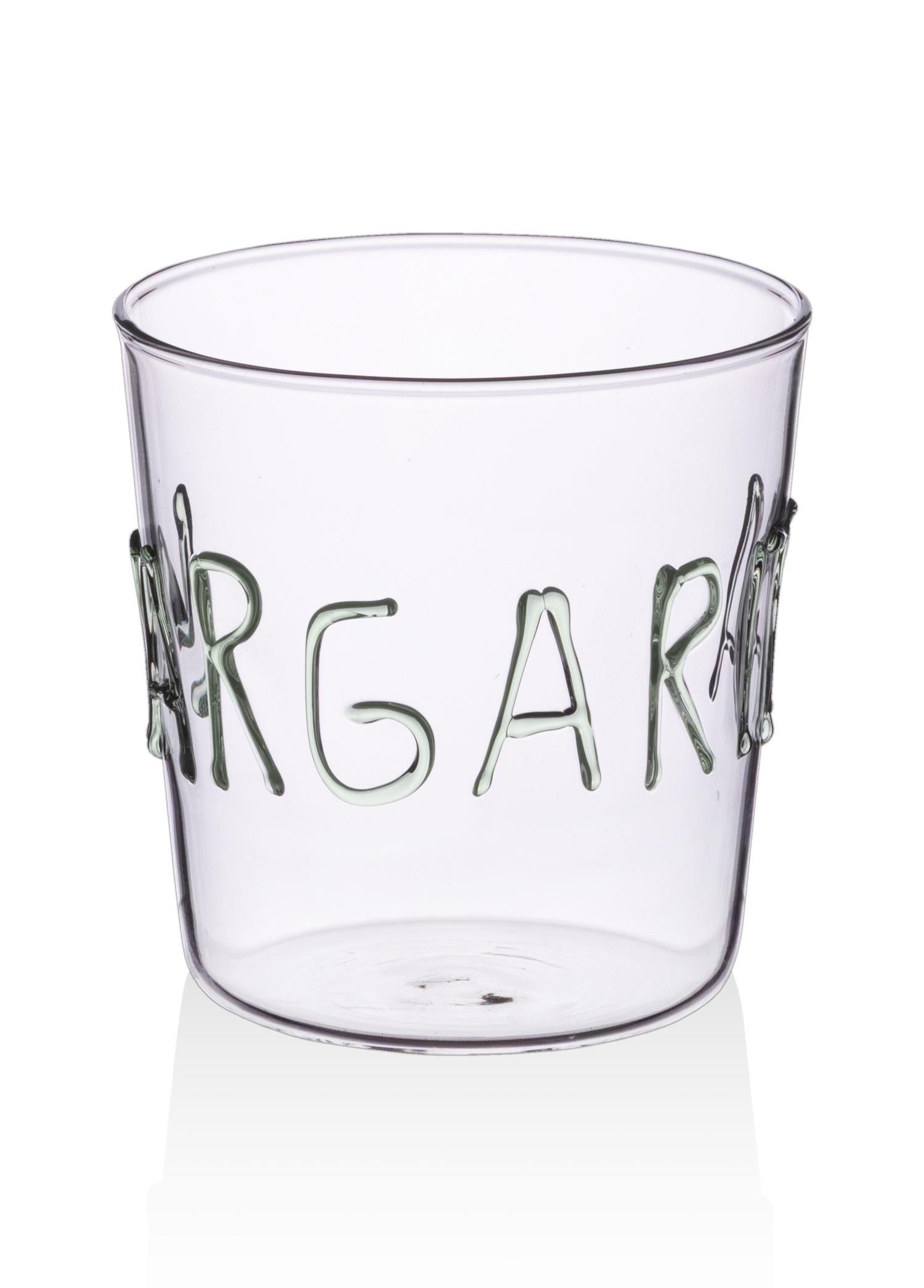 Cam Su Bardaği Yeşil 320 Ml Margarita