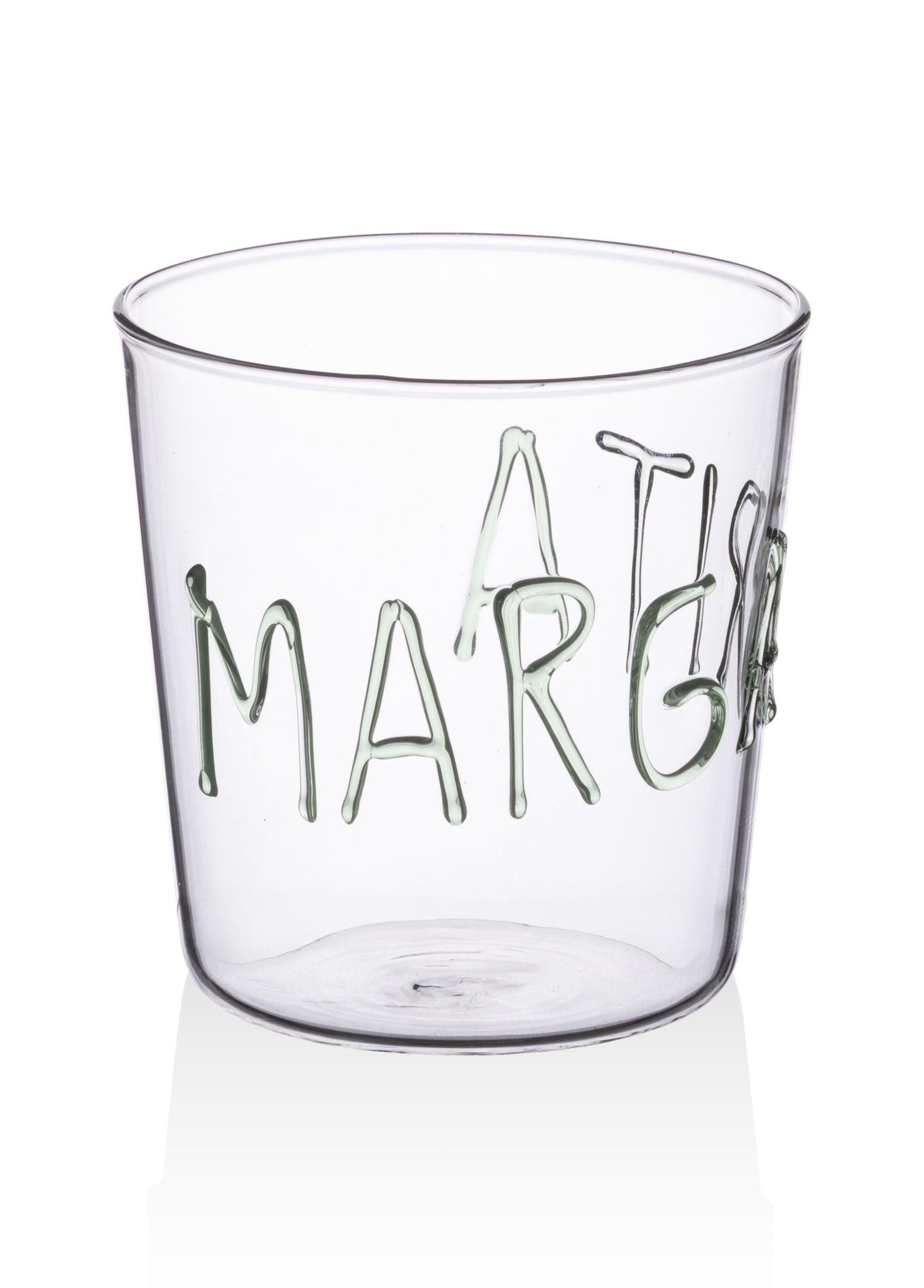 Cam Su Bardaği Yeşil 320 Ml Margarita